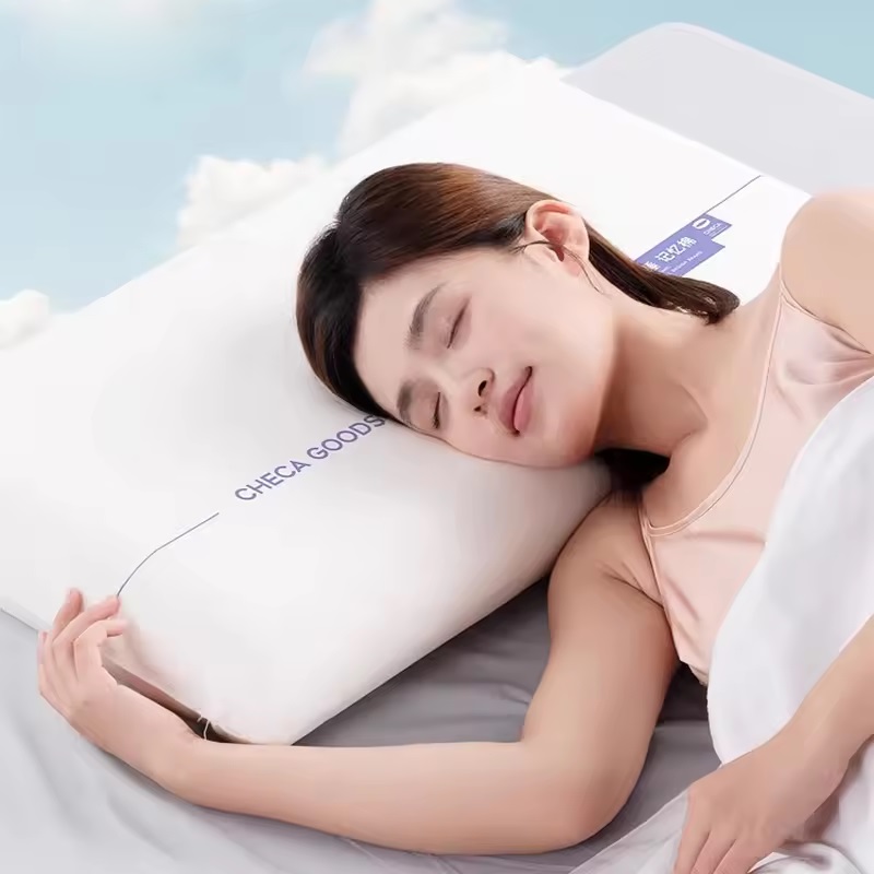 Almohadas de espuma viscoelástica para dormir de lado y boca arriba